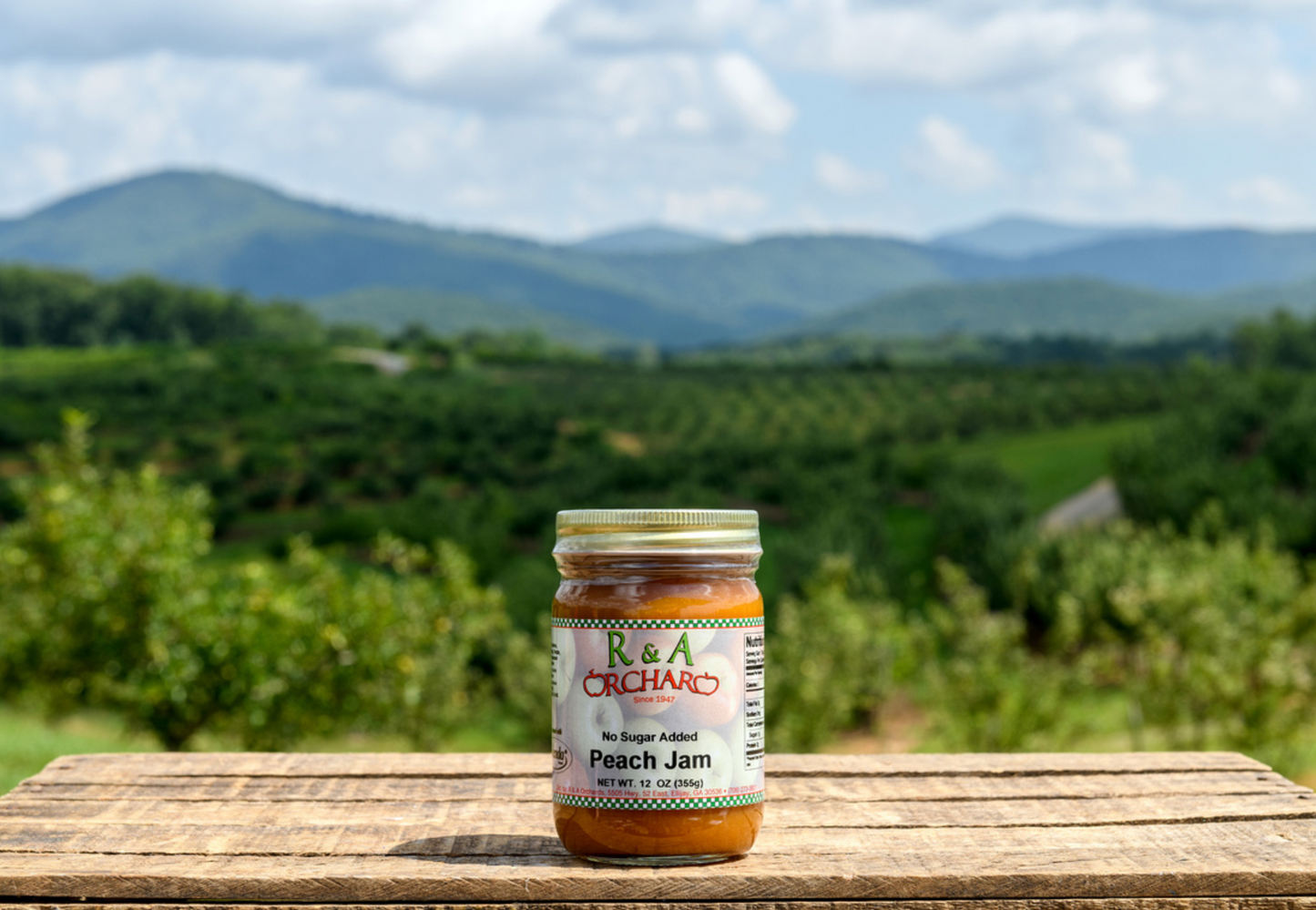 No Sugar Added Peach Jam